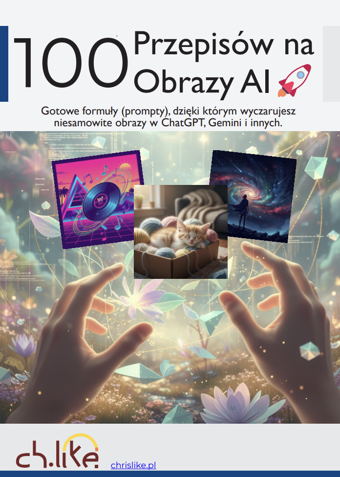 Okładka ebooka Magiczna Księga Przepisów AI